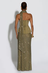 Allaire Maxi Skirt - Sage Skirt Babyboo Fashion Premium Exclusive Design