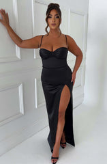 Alora Maxi Dress - Black Dress Babyboo Fashion Premium Exclusive Design