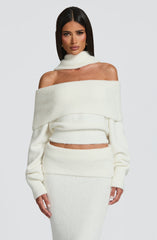 Andie Top - Ivory Tops Babyboo Fashion Premium Exclusive Design