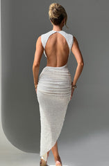 Aphrodite Midi Dress - Ivory Dress Babyboo Fashion Premium Exclusive Design