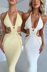 Arabella Maxi Dress - White Dress Babyboo Fashion Premium Exclusive Design