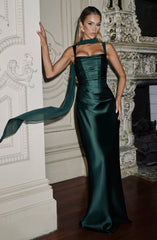 Calanthe Maxi Dress - Emerald Dress Babyboo Fashion Premium Exclusive Design