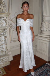 Emberly Maxi Dress - Ivory Dress Babyboo Fashion Premium Exclusive Design