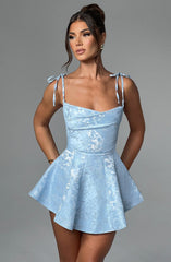 Emmie Playsuit Dress - Blue Playsuit Babyboo Fashion Premium Exclusive Design