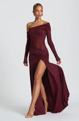 Ettalie Maxi Dress - Cherry Lacquer Dress Babyboo Fashion Premium Exclusive Design