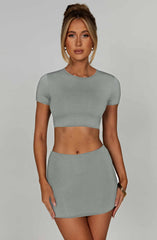 Eve Top - Steel Tops XS Babyboo Fashion Premium Exclusive Design