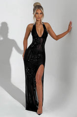 Jacqueline Maxi Dress - Black Dress Babyboo Fashion Premium Exclusive Design