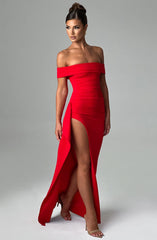 Joyce Maxi Dress - Red Dress Babyboo Fashion Premium Exclusive Design