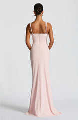 Katana Maxi Dress - Blush Dress Babyboo Fashion Premium Exclusive Design