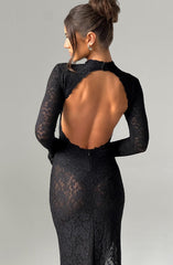 Lourdes Maxi Dress - Black Dress Babyboo Fashion Premium Exclusive Design