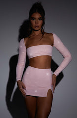 Lucianna Top - Pink Sparkle Tops Babyboo Fashion Premium Exclusive Design