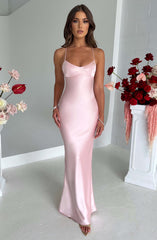 Malika Maxi Dress - Blush Dress Babyboo Fashion Premium Exclusive Design