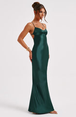 Malika Maxi Dress - Emerald Dress Babyboo Fashion Premium Exclusive Design