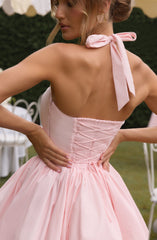 Maricia Mini Dress - Blush Dress Babyboo Fashion Premium Exclusive Design