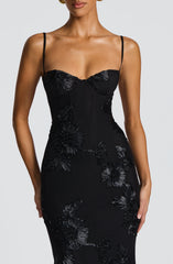 Nefertiti Maxi Dress - Black Dress Babyboo Fashion Premium Exclusive Design