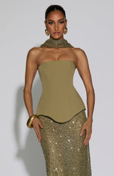 Oakley Corset - Sage Tops XS Babyboo Fashion Premium Exclusive Design