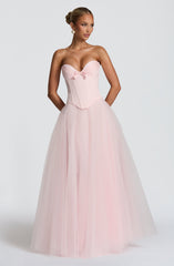 Prim Corset - Blush Tops Babyboo Fashion Premium Exclusive Design