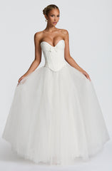 Prim Corset - Ivory Tops Babyboo Fashion Premium Exclusive Design