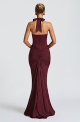 Rosetta Maxi Dress - Cherry Lacquer Dress Babyboo Fashion Premium Exclusive Design