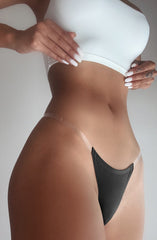 Seamless Clear Strap Thong - Black Accessories XS Babyboo Fashion Premium Exclusive Design