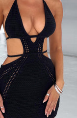 Selena Mini Dress - Black Babyboo Fashion Premium Exclusive Design