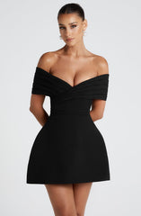 Solana Mini Dress - Black Dress Babyboo Fashion Premium Exclusive Design