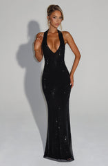 Starla Maxi Dress - Black Dress Babyboo Fashion Premium Exclusive Design