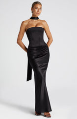 Sybil Scarf - Black Accessories ONE SIZE Babyboo Fashion Premium Exclusive Design