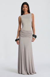 Tori Bodysuit - Light Grey Bodysuits Babyboo Fashion Premium Exclusive Design