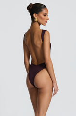 Tori Bodysuit - Plum Bodysuits Babyboo Fashion Premium Exclusive Design