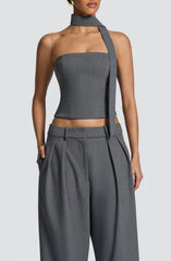 Vinnie Scarf - Grey Marl Accessories ONE SIZE Babyboo Fashion Premium Exclusive Design