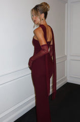 Yulia Maxi Dress - Cherry Lacquer Dress Babyboo Fashion Premium Exclusive Design