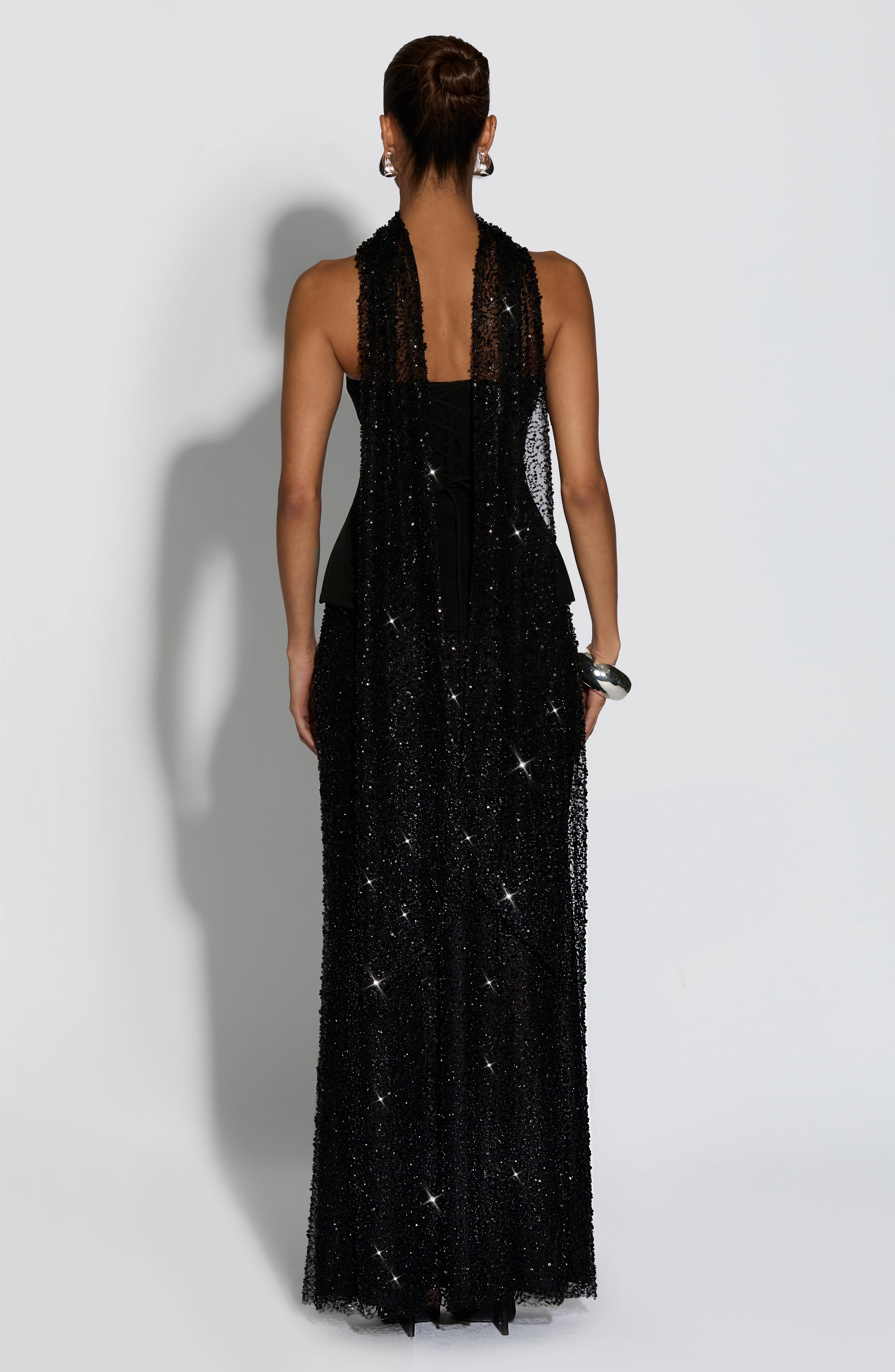 Allaire Maxi Skirt - Black Skirt Babyboo Fashion Premium Exclusive Design