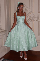 Amity Midi Dress - Mint Dress Babyboo Fashion Premium Exclusive Design