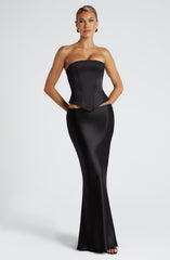 Atlanta Maxi Skirt - Black Skirt Babyboo Fashion Premium Exclusive Design