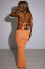 Aubery Maxi Skirt - Orange Babyboo Fashion Premium Exclusive Design