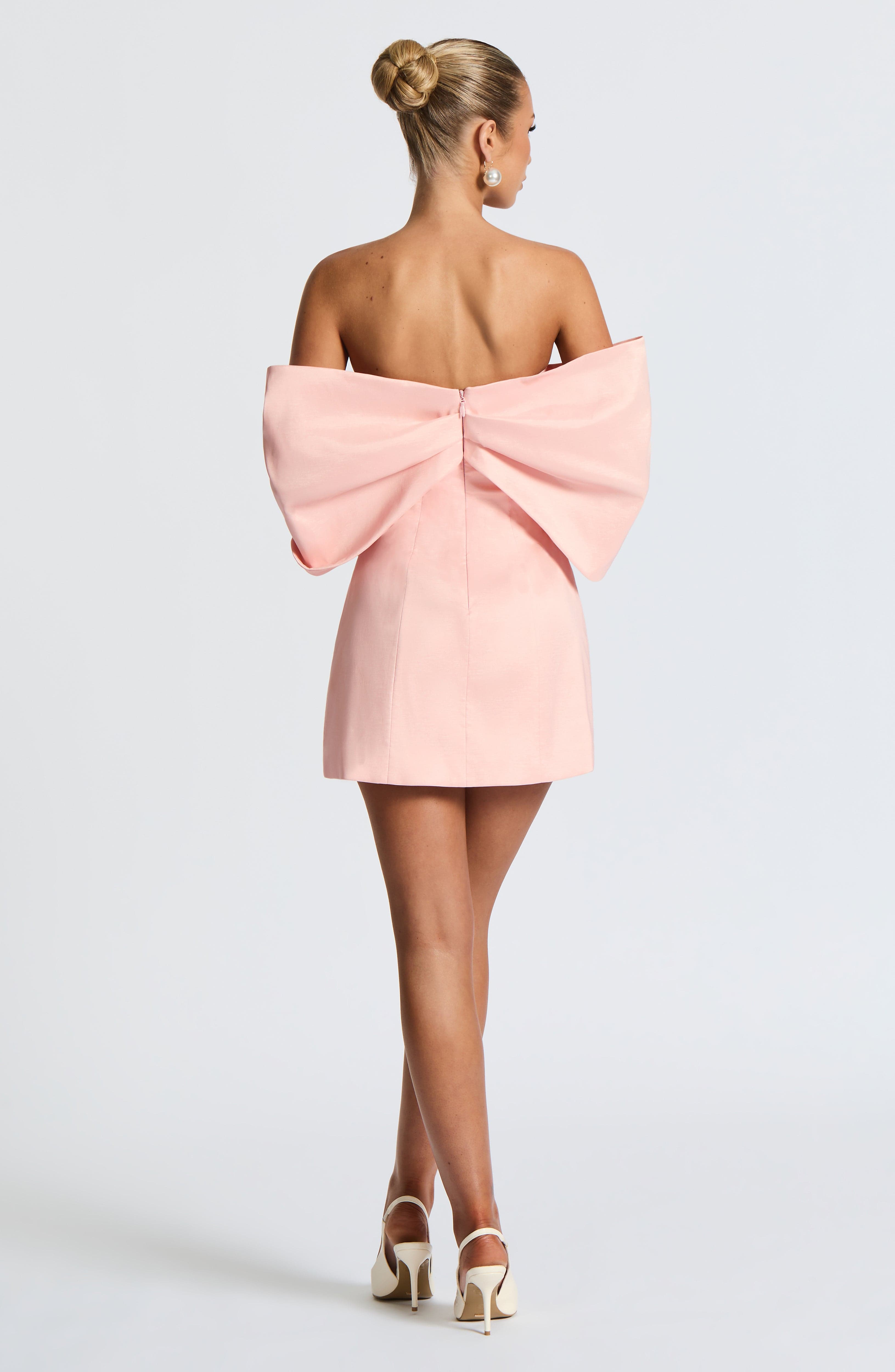 Briella Mini Dress - Blush Dress Babyboo Fashion Premium Exclusive Design