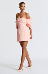 Briella Mini Dress - Blush Dress Babyboo Fashion Premium Exclusive Design