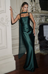 Calanthe Maxi Dress - Emerald Dress Babyboo Fashion Premium Exclusive Design