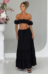 Carmen Top - Black Shirts & Tops Babyboo Fashion Premium Exclusive Design