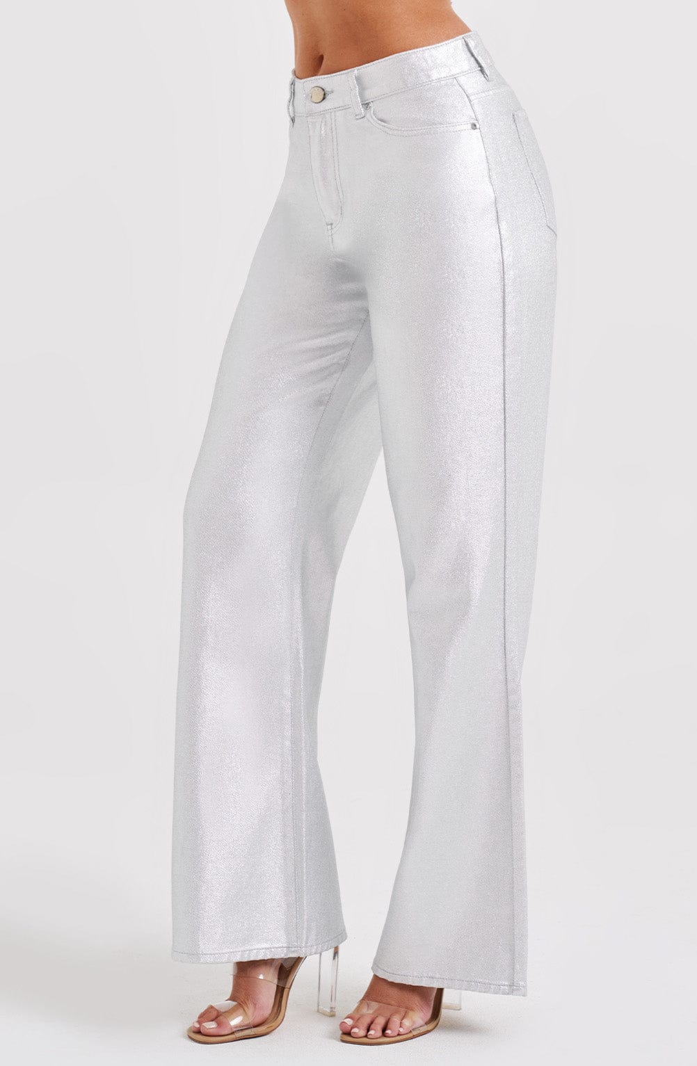 Cassidy Pant - Silver Pants Babyboo Fashion Premium Exclusive Design