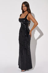 Corinne Maxi Dress - Black Dress Babyboo Fashion Premium Exclusive Design