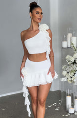 Daina Top - Ivory Tops XS Babyboo Fashion Premium Exclusive Design