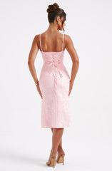 Ember Midi Dress - Blush Dress Babyboo Fashion Premium Exclusive Design