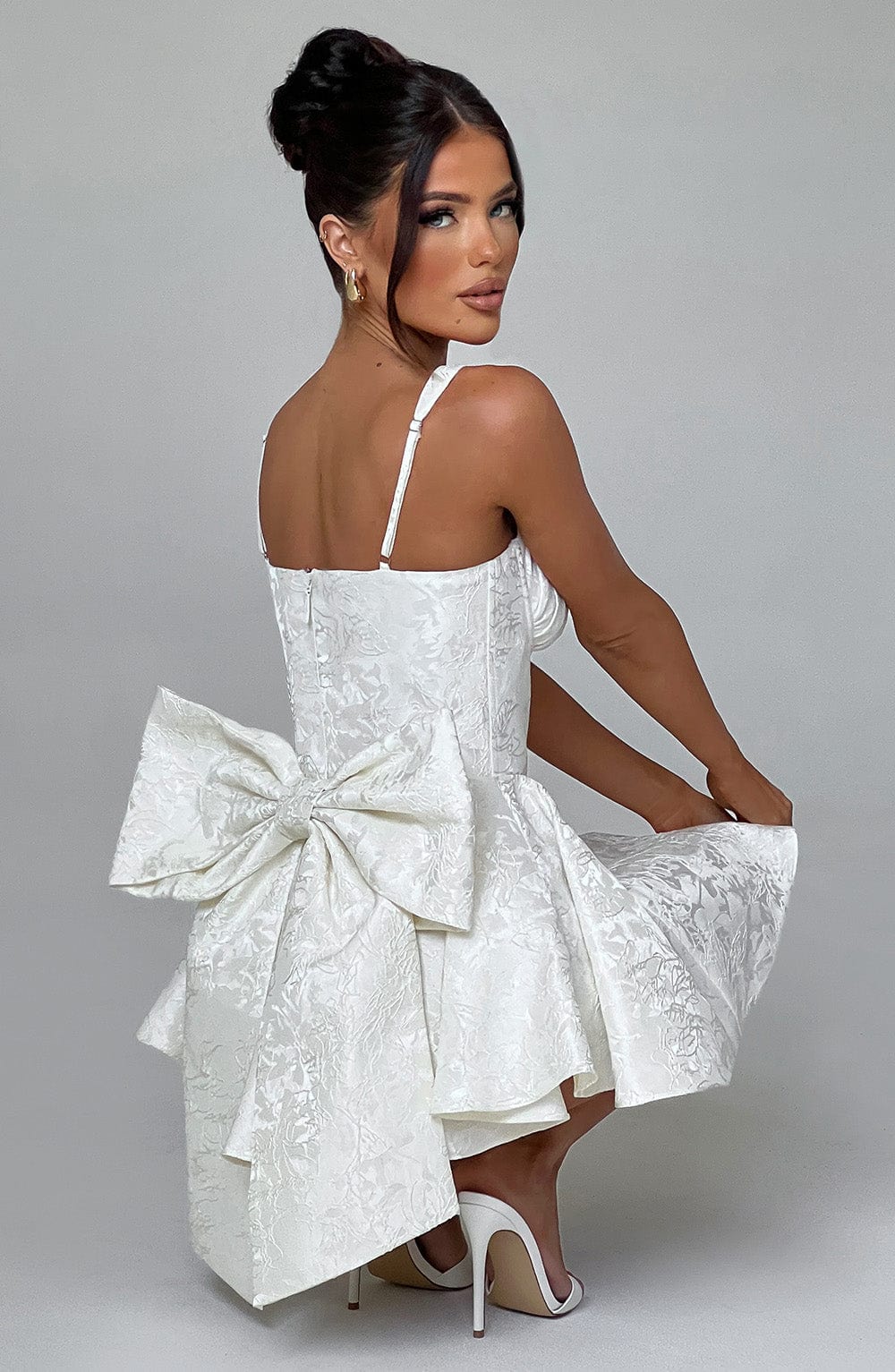 Emelie Playsuit - Ivory Playsuit Babyboo Fashion Premium Exclusive Design