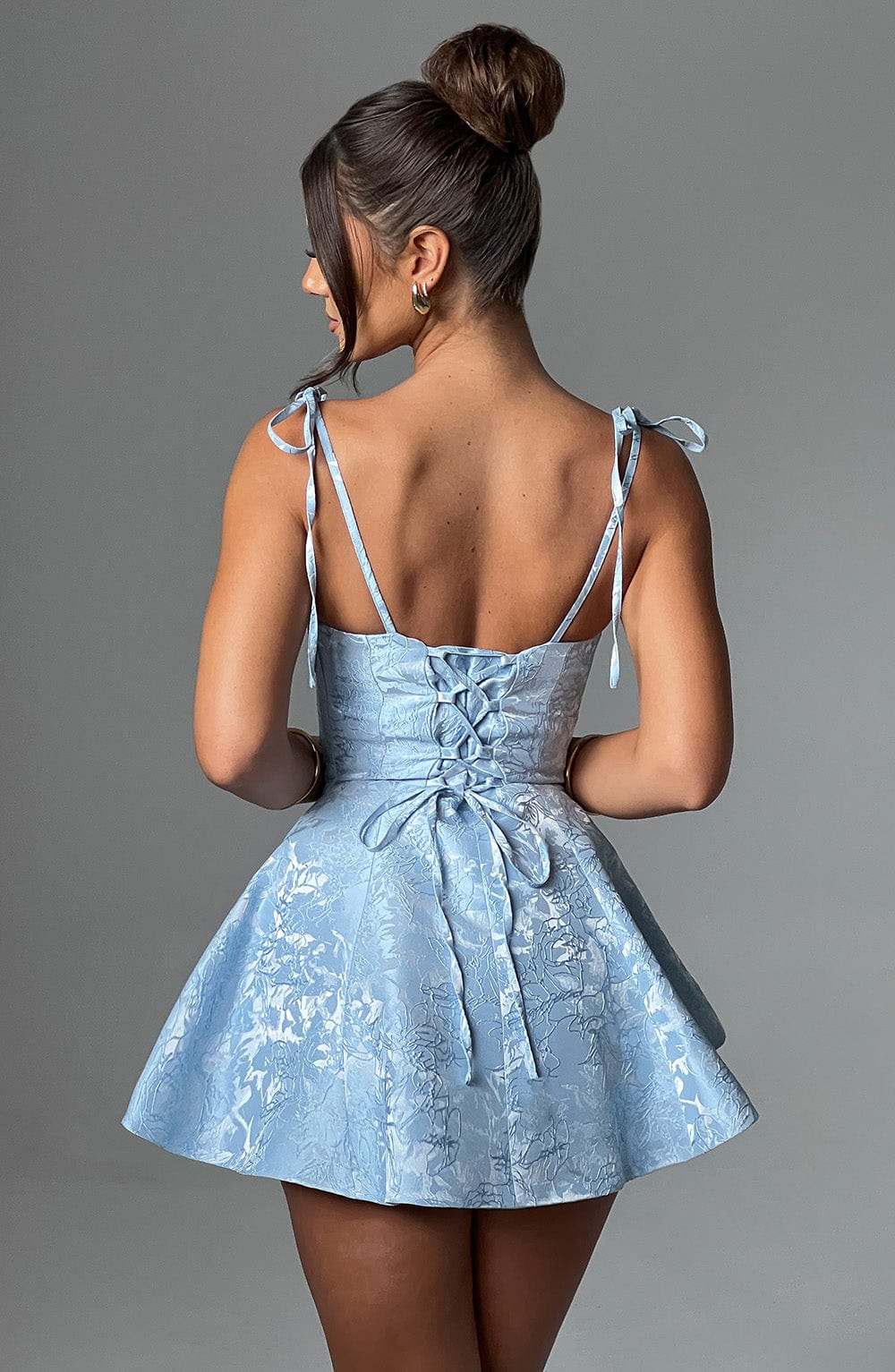 Emmie Playsuit Dress - Blue Playsuit Babyboo Fashion Premium Exclusive Design