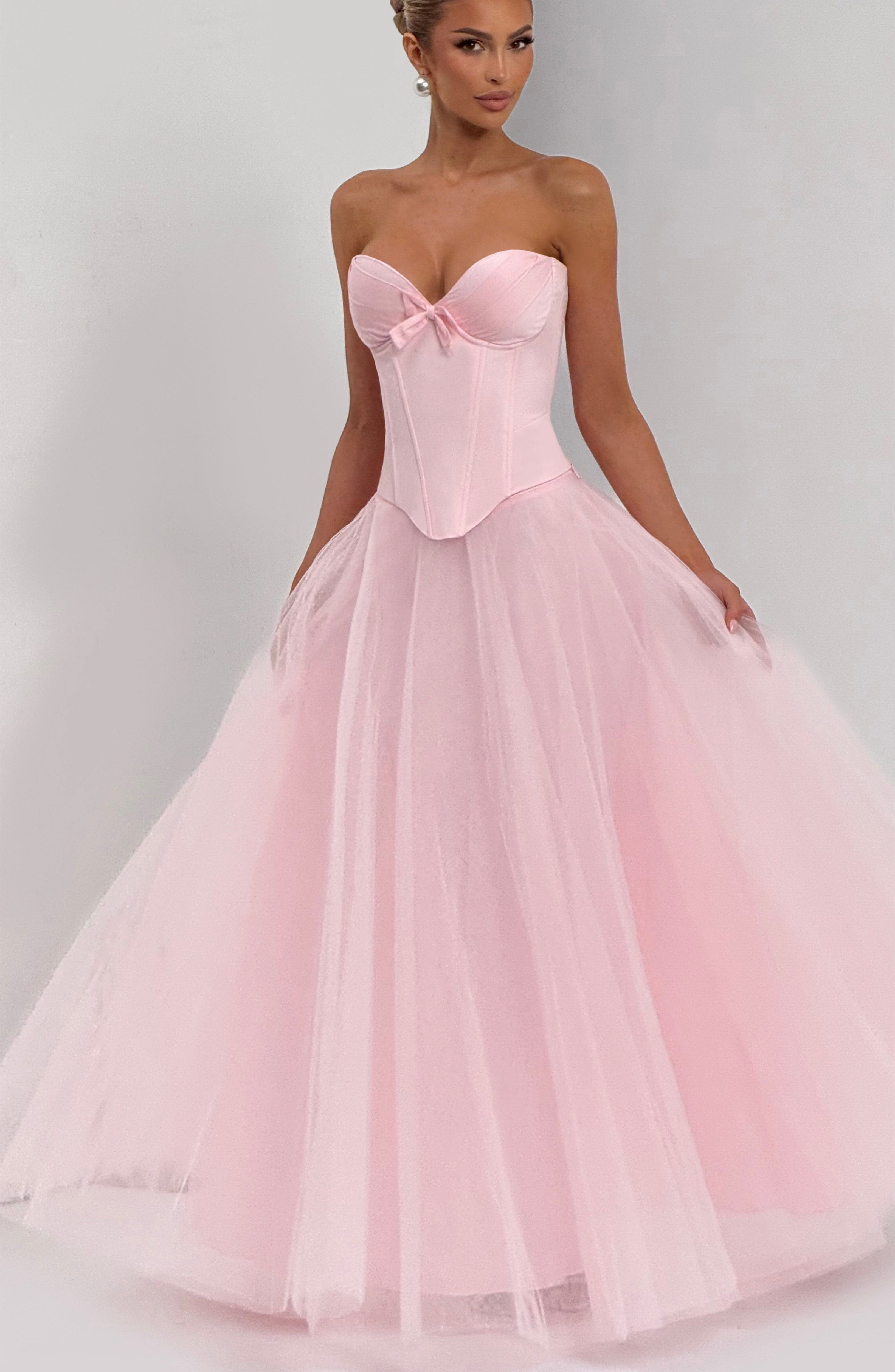 Ethel Maxi Skirt - Blush Skirt Babyboo Fashion Premium Exclusive Design