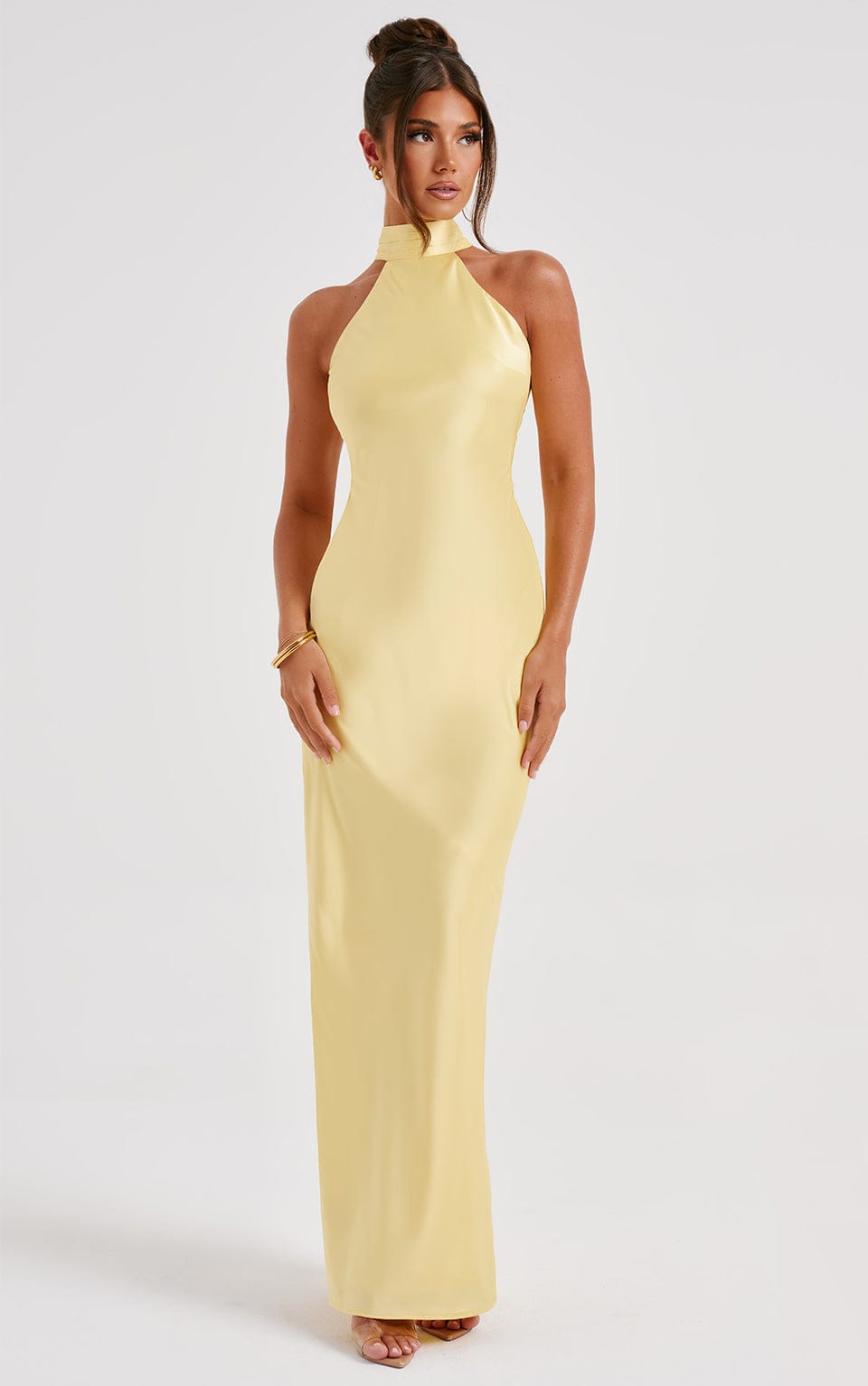 Etta Maxi Dress - Lemon Dress Babyboo Fashion Premium Exclusive Design