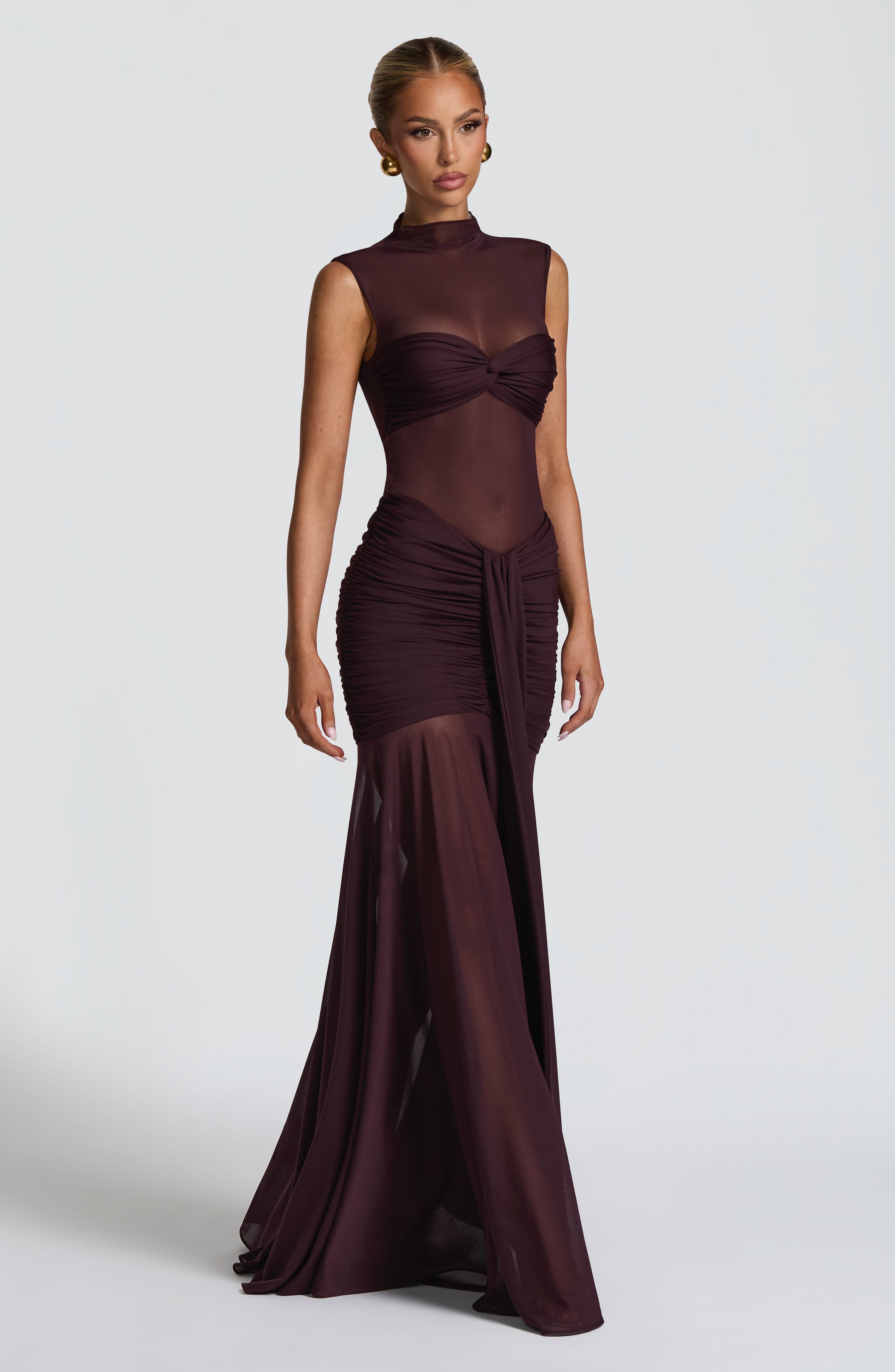 Fae Maxi Skirt - Plum Skirt Babyboo Fashion Premium Exclusive Design