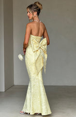 Felicity Maxi Dress - Lemon Dress Babyboo Fashion Premium Exclusive Design